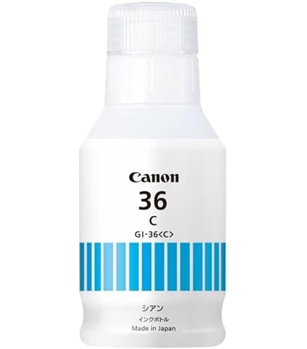 Amazon.co.jp: 【純正品カラー4色セット】キヤノン GI-36 インクボトル